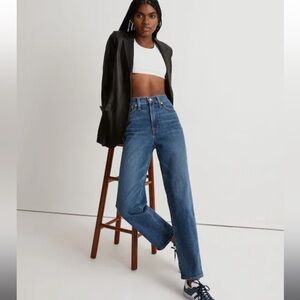 Madewell Women's Straight Leg Jeans - Blue